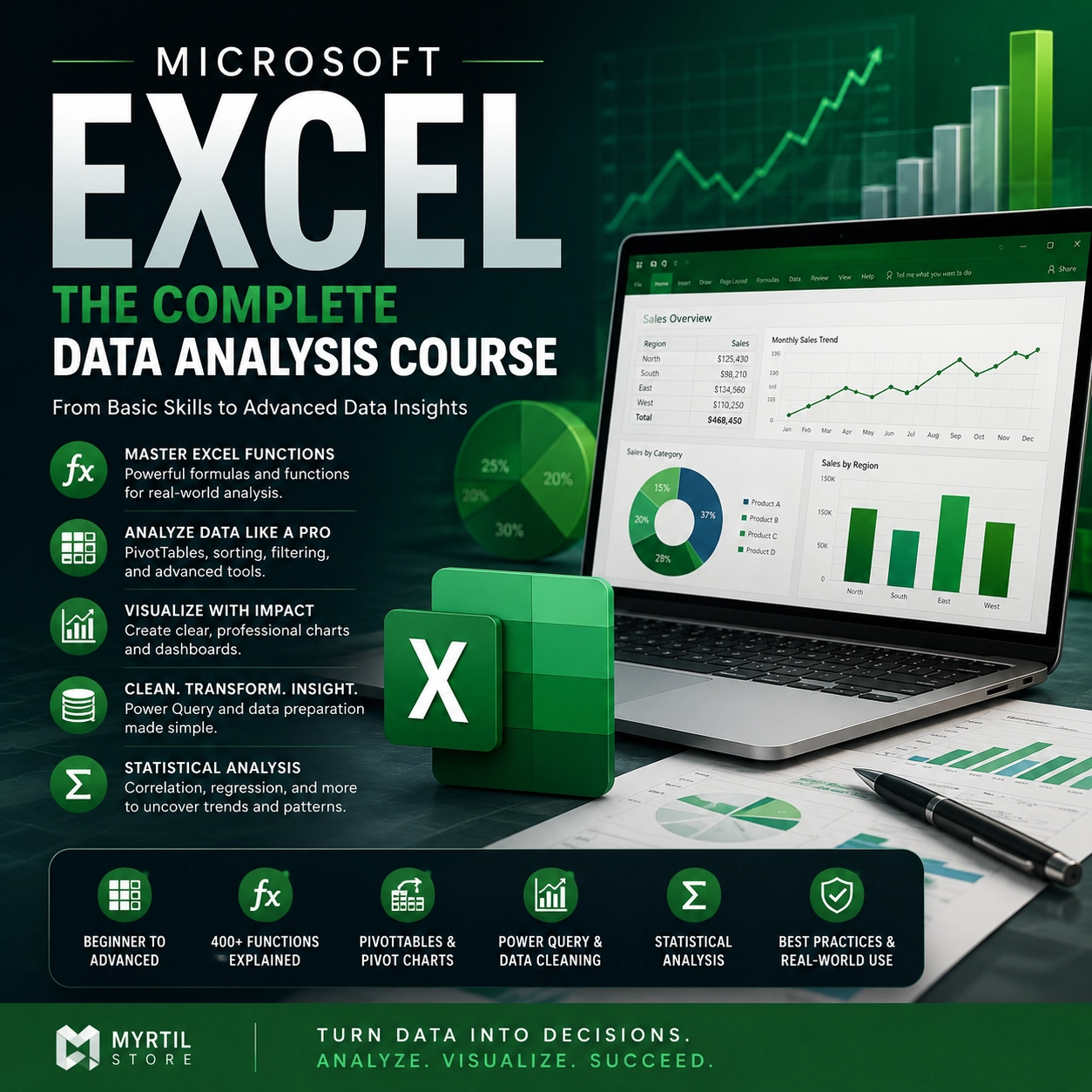 Microsoft Excel - The Complete Excel Data Analysis Course